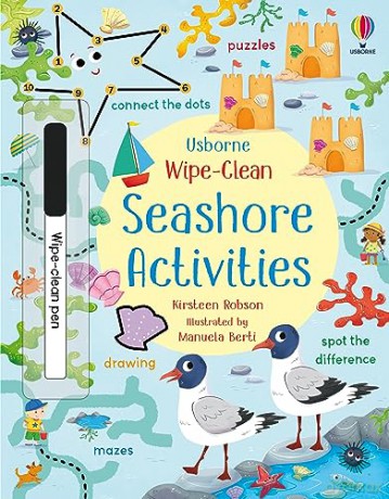 Wipe Clean Seashore Activities - Kirsteen Robson [KSIĄŻKA]