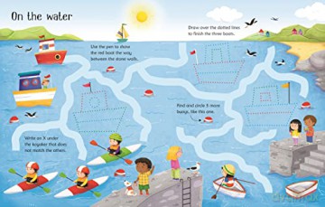 Wipe Clean Seashore Activities - Kirsteen Robson [KSIĄŻKA]