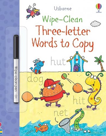 Wipe Clean Three Letter Words To Copy - Jane Bingham [KSIĄŻKA]