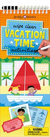 Wipe Clean Vacation Time Activities - Roger Priddy [KSIĄŻKA]