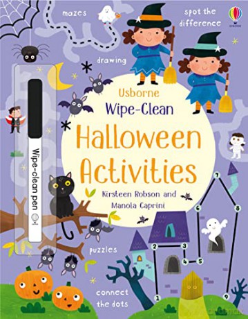 Wipeclean Halloween Activities - Kirsteen Robson [KSIĄŻKA]