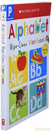 Wipeclean Workbook Prek Alphabetscholast - Scholastic [KSIĄŻKA]