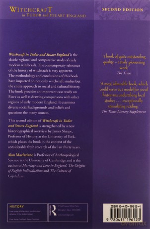 Witchcraft In Tudor And Stuart England - Alan Macfarlane [KSIĄŻKA]