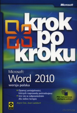Word 2010 Krok Po Kroku - Cox J.,LAMBERT [KSIĄŻKA]