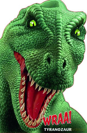 Wraa Tyranozaur Karton [KSIĄŻKA]