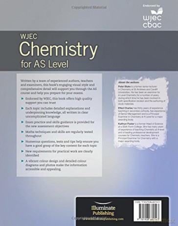 Wjec Chemistry For As - Peter Blake [KSIĄŻKA]