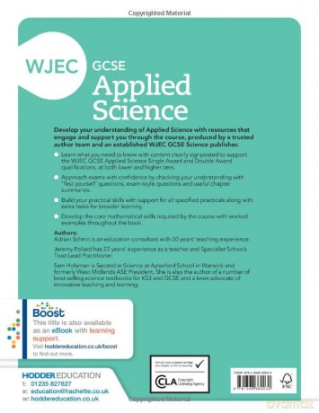Wjec Gcse Applied Science - Jeremy Pollard Adria [KSIĄŻKA]