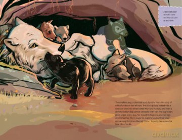 Wolf Mother The - Brett Huson [KSIĄŻKA]