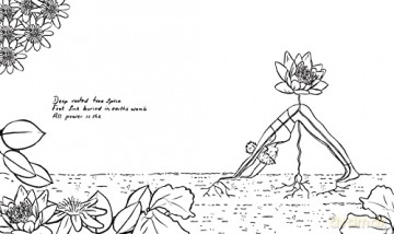 Women Patterns Plants - Sarina Mantle [KSIĄŻKA]