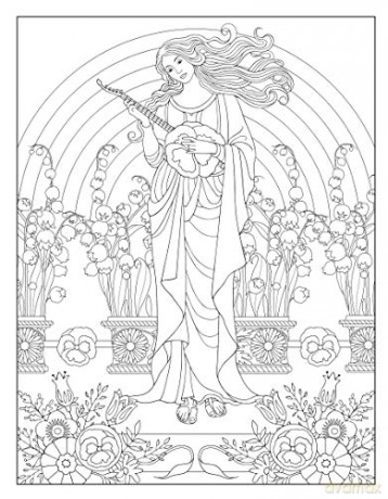 Wondrous Women Coloring Book - Marty Noble [KSIĄŻKA]