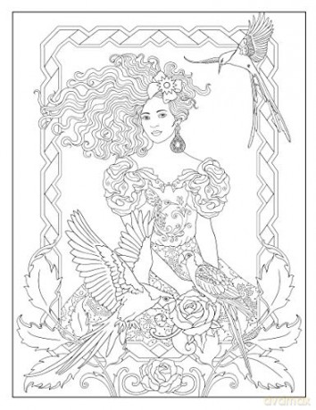 Wondrous Women Coloring Book - Marty Noble [KSIĄŻKA]