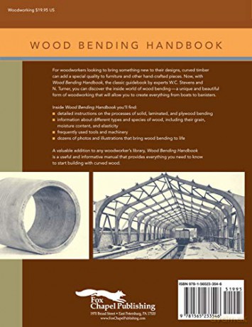 Wood Bending Handbook - W C Stevens [KSIĄŻKA]