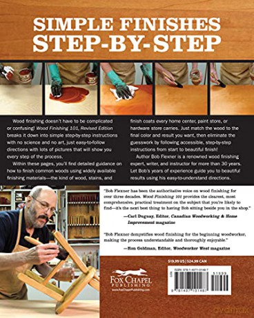 Wood Finishing 101 - Bob Flexner [KSIĄŻKA]