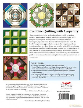 Wood Mosaic Projects - Troy Murrah [KSIĄŻKA]