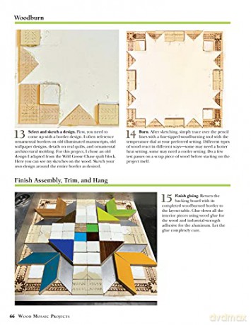 Wood Mosaic Projects - Troy Murrah [KSIĄŻKA]