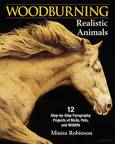 Woodburning Realistic Animals - Minisa Robinson [KSIĄŻKA]
