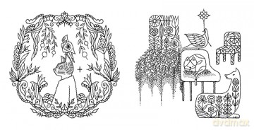 Woodland Kingdom Coloring Book - Toshiyuki Fukuda [KSIĄŻKA]