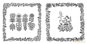 Woodland Kingdom Coloring Book - Toshiyuki Fukuda [KSIĄŻKA]