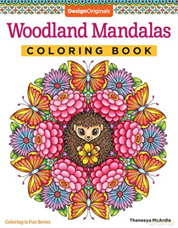 Woodland Mandalas Coloring Book - Thaneeya Mcardle [KSIĄŻKA]