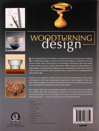Woodturning Design - Derek Hayes [KSIĄŻKA]