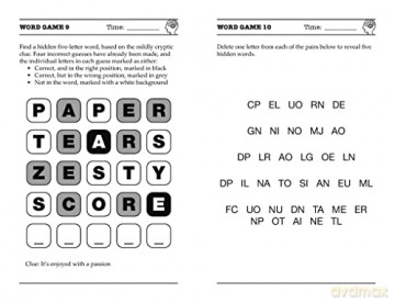 Word Games For Adults - Dr Gareth Moore [KSIĄŻKA]