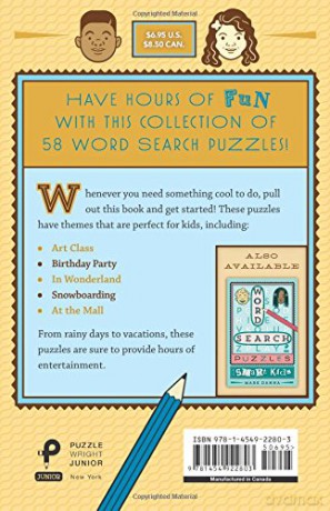 Word Search Puzzles For Clever Kids [KSIĄŻKA]