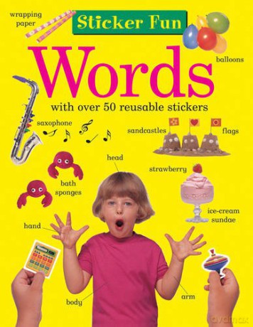 Words Sticker Fun [KSIĄŻKA]