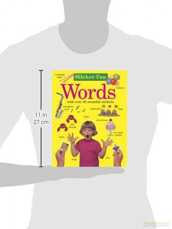 Words Sticker Fun [KSIĄŻKA]