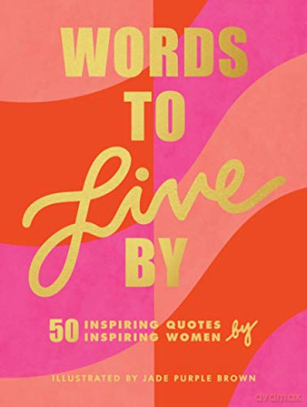 Words To Live By - Jade Purple Brown [KSIĄŻKA]