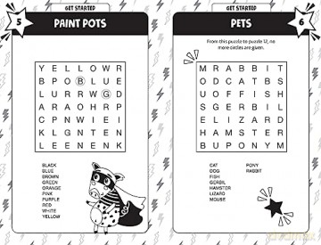 Wordsearches For 6 Year Olds - Gareth Moore [KSIĄŻKA]