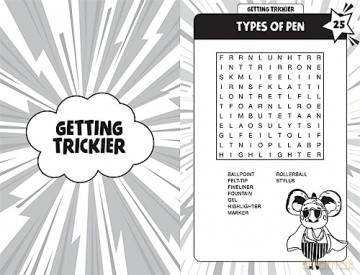 Wordsearches For 8 Year Olds - Gareth Moore [KSIĄŻKA]