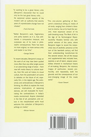 Work Of Art In The Age Of Its Technologi - Walter Benjamin [KSIĄŻKA]