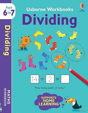 Workbooks Dividing 6-7 - Holly Bathie [KSIĄŻKA]