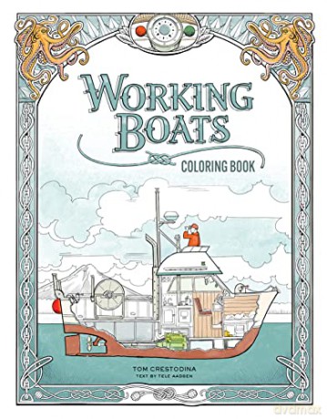 Working Boats Coloring Book - Tom Crestodina [KSIĄŻKA]