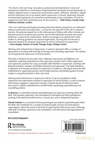 Working With Embodiment In Supervision - Jo Bownas [KSIĄŻKA]