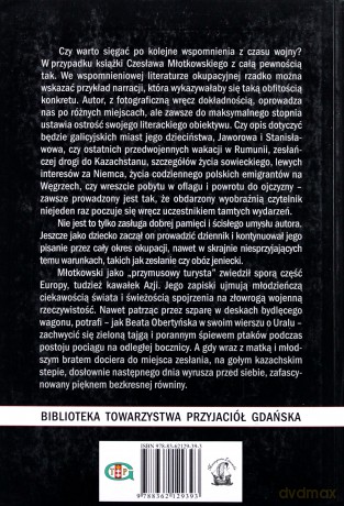 Zapiski Przymusowego Turysty - Młotkowski Czesław [KSIĄŻKA]
