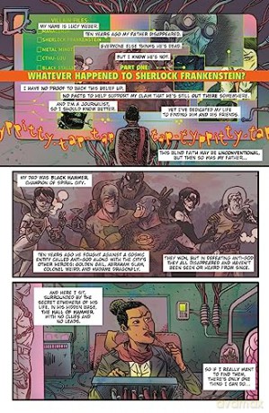 World Of Black Hammer Omnibus Volume 1 - Jeff Et Al Lemire [KSIĄŻKA]