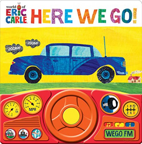 World Of Eric Carle Here We Go Sound Bk - Eric Carle [KSIĄŻKA]