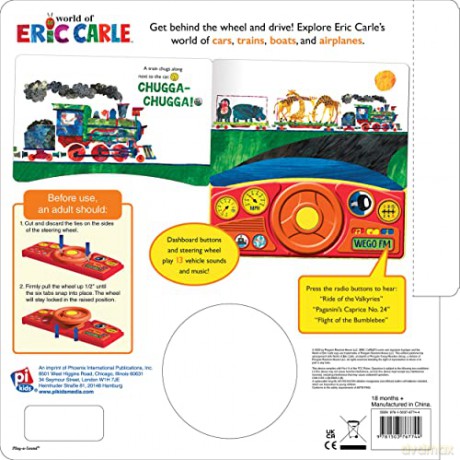 World Of Eric Carle Here We Go Sound Bk - Eric Carle [KSIĄŻKA]