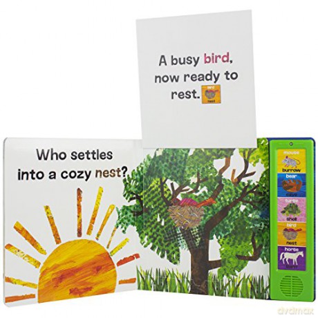World Of Eric Carle Home 5 Button Bd Bk - Eric Carle [KSIĄŻKA]