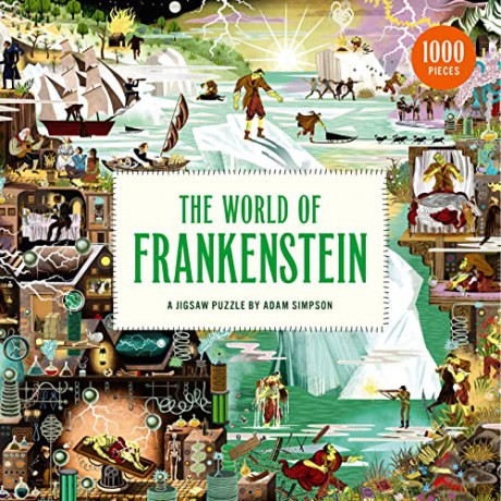 World Of Frankenstein Jigsaw Puzzle [KSIĄŻKA]