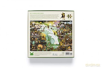 World Of Frankenstein Jigsaw Puzzle [KSIĄŻKA]