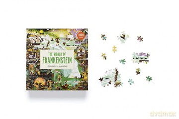World Of Frankenstein Jigsaw Puzzle [KSIĄŻKA]