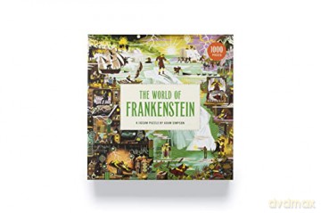 World Of Frankenstein Jigsaw Puzzle [KSIĄŻKA]