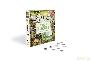 World Of Frankenstein Jigsaw Puzzle [KSIĄŻKA]