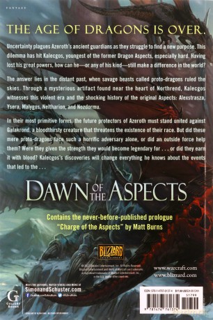 World Of Warcraft Dawn Of The Aspects - Richard A Knaak [KSIĄŻKA]