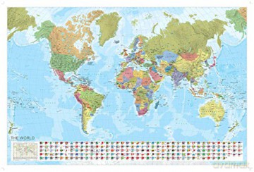 World Political Marco Polo Wall Map - Marco Polo [KSIĄŻKA]