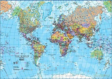 World Puzzle 1000 Pieces [KSIĄŻKA]