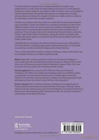 World Religions For Healthcare Professio - Siroj Sorajjakool [KSIĄŻKA]