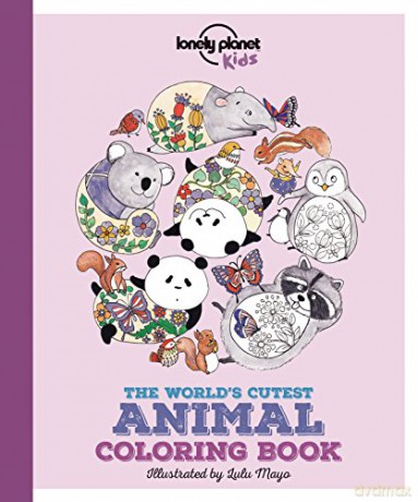 Worlds Cutest Animal Colouring Book - Lulu Mayo [KSIĄŻKA]